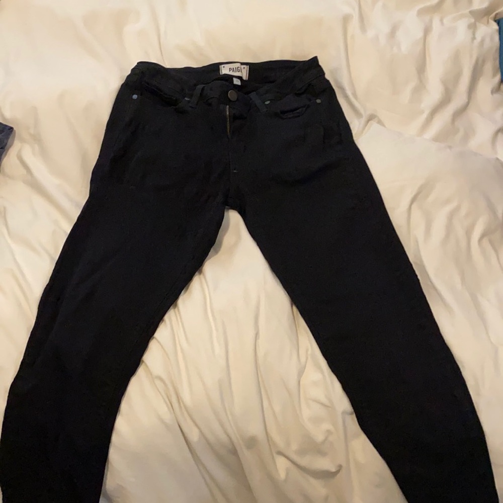 Paige Black Skinny Jeans